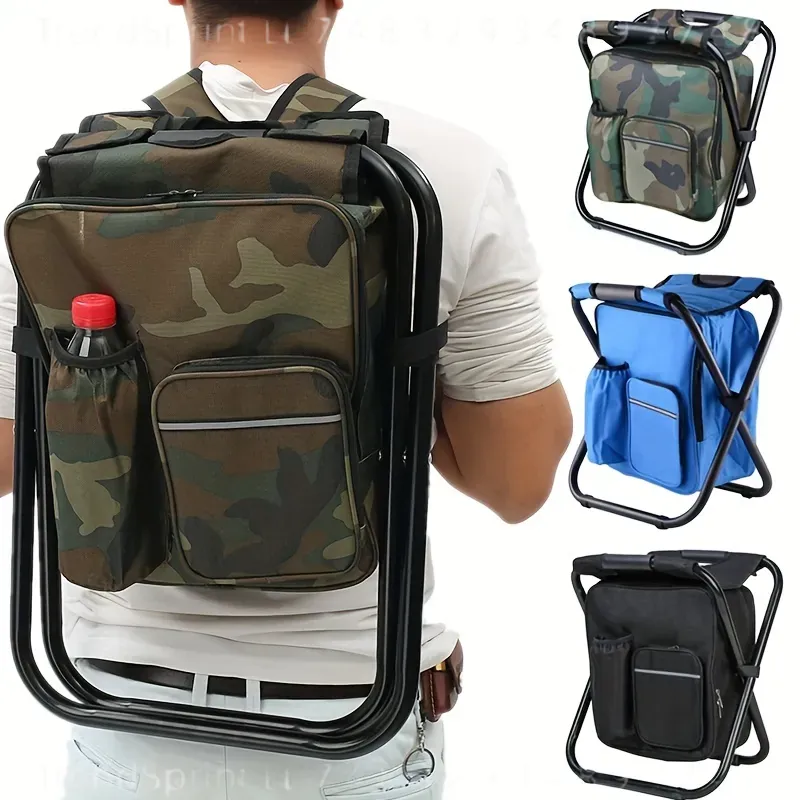 2-in-1 Portable Folding Fishin - Fishing Backpack ulasan dan harga