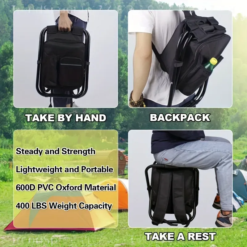 2-in-1 Portable Folding Fishin - Fishing Backpack ulasan dan harga