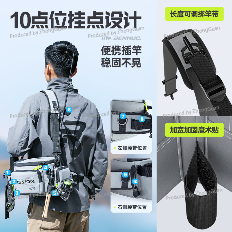 Multifunctional Fanny Pack Wat - Fishing Bag Waterproof ulasan dan harga