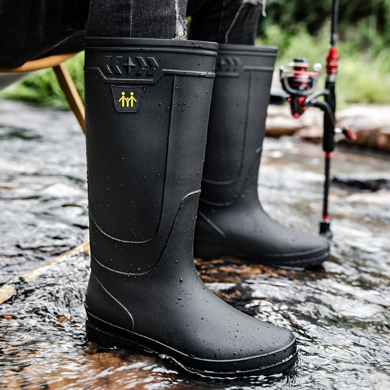 Men's Rain Boots Work Boots Sl - Fishing Waders ulasan dan harga