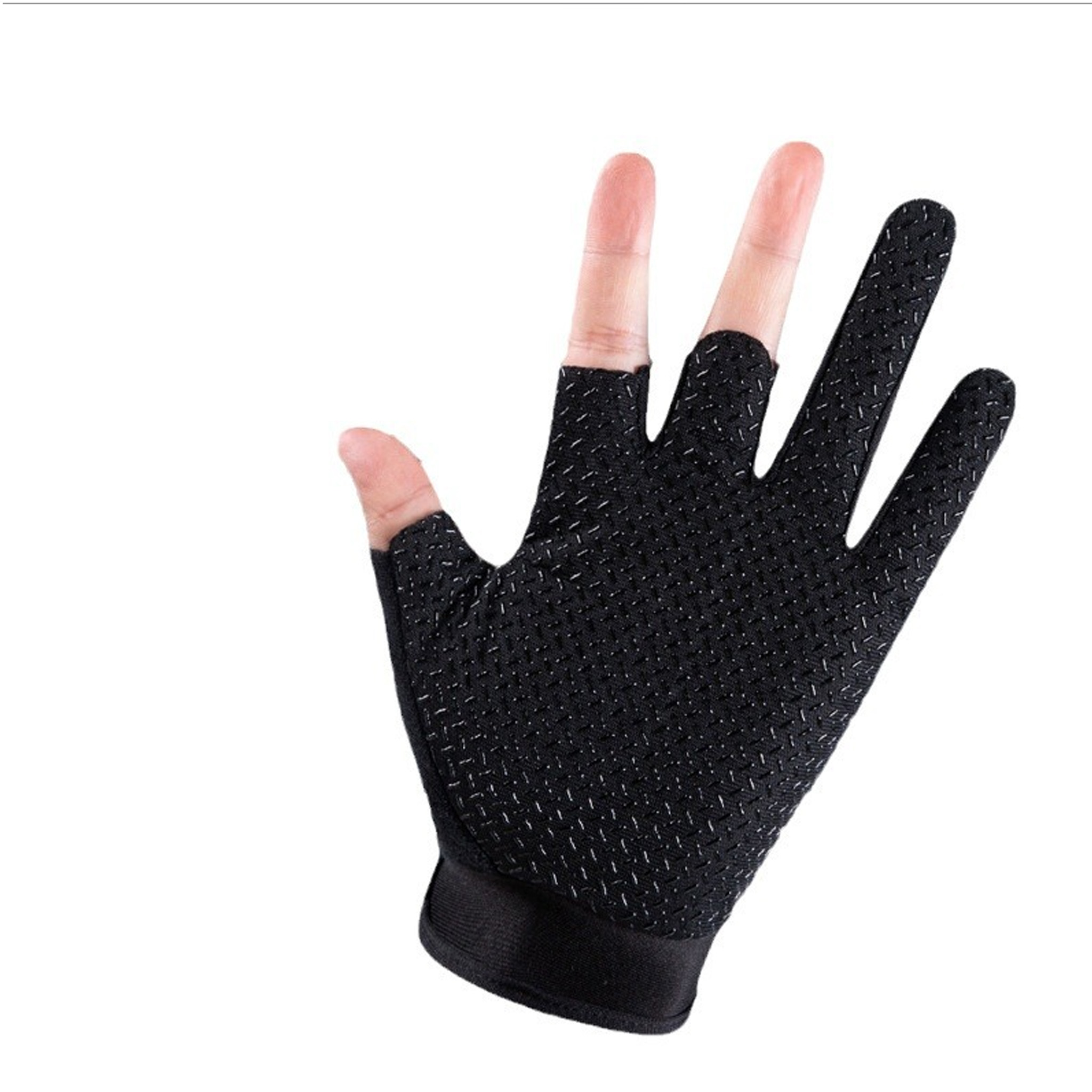 1Pair Luya Fishing Gloves Suns - Fishing Gloves ulasan dan harga